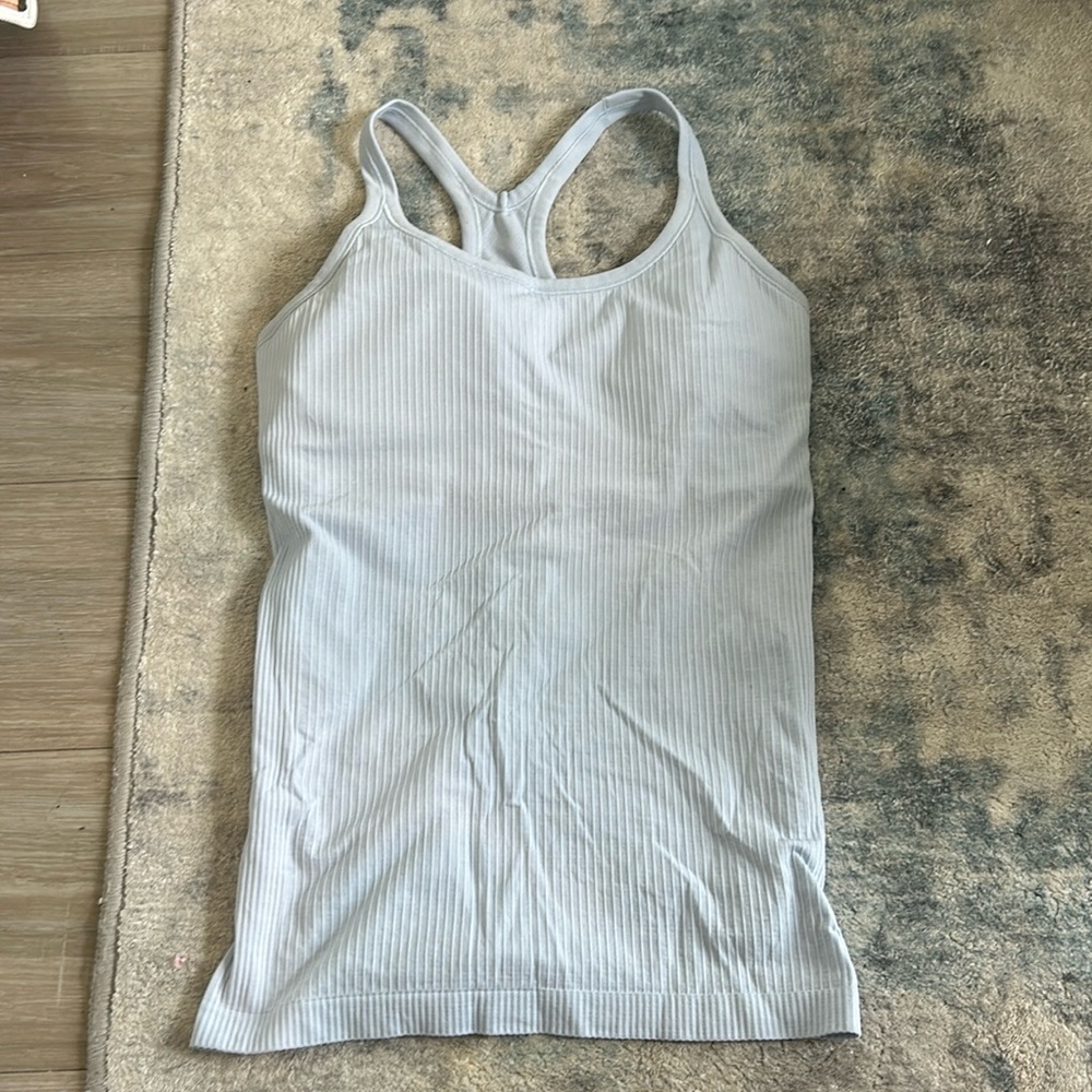 Light Blue Lululemon Tank